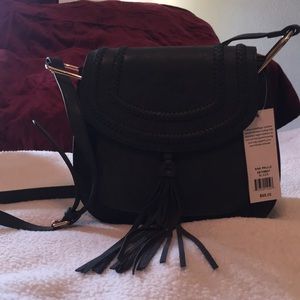 LaTique San Paulo Crossbody Saddle Bag